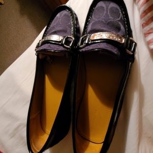 Coach back pair  Black Shoes